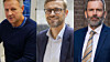 Disse tre vil snakke om hva som skiller de lønnsomme rørleggerbedriftene fra de som sliter mer, og har utfordringer med inntjeningen. Fra venstre, Helge Ranheim, Østlandske VVS, Henning Dalsegg, BDO, og Lasse Ødegaard, Advokatfirmaet Bengaard.