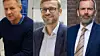 Disse tre vil snakke om hva som skiller de lønnsomme rørleggerbedriftene fra de som sliter mer, og har utfordringer med inntjeningen. Fra venstre, Helge Ranheim, Østlandske VVS, Henning Dalsegg, BDO, og Lasse Ødegaard, Advokatfirmaet Bengaard.