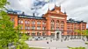 Södra Latins gymnasium, en av 160 AI-styrte bygninger som minsker energiforbruket og ikke minst utgiftene. Foto: Ingemar Edfalk