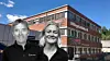 Billingstadsletta 18 i Asker med Gunnar Børsand og Camilla Børsand innfelt.