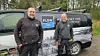 På bildet ser vi fra venstre, Piotr Baran, servicetekniker, og Kenneth Sjetnan, servicetekniker i FLOW Meisingset VVS.