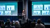 Daglig leder i Grønn Byggallianse, Katharina Th. Bramslev presenterte resultatene fra Fang energityven på Grønn driftskonferanse 14. november