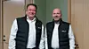 Salgssjef Edgar Haugskott og Tom Refsdal påtroppende konsernsjef i OPN Group (t.h.). Foto: OPN Group