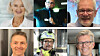 Disse deltar i den første seksjonen om kostnadsutviklingen i bygge- og rørbransjen. Øverst fra venstre, Marianne W. Røiseland, RørNorge, Daniel Eik, Eiwa, Bjørn Moen,VVP, nede fra venstre, Tor-Erik Sivertsen, BD, Daniel Kjørberg Siraj, DKS Consulting, Tore Bakke, Bravida.