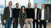 Digitalt samarbeid: Geir Juterud (Multiconsult), Stian Østvoll Ingvaldsen (Multiconsult), Angie Mendez (A-lab), Gøran Hansen (Multiconsult), Håvard Vasshaug (Anker) og Adrian Sørbyskogen (Anker). Foto: Jimmy Moen/Flammekaster AS.