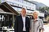Tord Laeskogen driver Sunvolden hotel sammen med kona Cecilie Laeskogen.