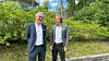 - SmartTune vil bidra til flere energieffektive bygg i fremtiden, sier Nicolai Dirdal, CEO i Simien AS og Christoffer Hernæs, CDO i Skanska Norge AS.