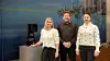 På bildet ser vi fra venstre Terese Lundem Gamlem, marketing manager og leder av digitalt markedsføringsteam i Grundfos Vest-Europa, Tor Strand Jacobsen, markedssjef for VAVVS i Byggtjeneste, og .Liana Arutyunyan, kundesenteransvarlig i Grundfos.