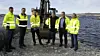 Fra v. Trond Ståle Nessmo (Hias), Morten Finborud (Hias), Lars Lille-Mæhlum (Hias), Jan Kenneth Bartolo (Pipelife), Jens Kristian Gulbransen (Pipelife)og Målfrid Storfjell (Hias).
