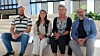 Sammen med Fagskolen Oslo har AF Energi utviklet et nytt og målrettet kompetanseprogram for egne fagarbeidere. På bildet: Sondre Øvrebø, Rikke Bjørnland, Anne Kristine Eggen Lervik og Allan Gloinson. Foto: AF Gruppen/Thea Rønneberg