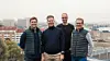 Fra venstre: Sondre Malde Pedersen, Fredrik Halmøy Wisløff, Knut Hellan, Lars Aurdal. Foto: Oda Hveem