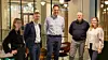 Entra satser på ombruk med Loopfront. F.v.: Emilie Marley, miljørådgiver i Entra, Michael Curtis, Chief Circularity Officer i Loopfront, Knut Sverre Westby, Key Account Manager i Loopfront, Henning Stalsberg, leder service og driftstjenester i Entra og Karoline Veum Høines, miljørådgiver i Entra.
