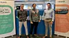 Fra venstre: Servicelederne Alexander Røssevold og Lars Espeseth og avdelingsleder Christoffer Abbedissen ved Bravidas VVS-serviceavdeling i Bergen. Foto: Bravida