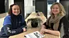 Martine Jerndahl Fosse i Fosse design (t.h)og Hilde F. Trydal. markedskoordinator Rørkjøp AS, gleder seg til et godt og fruktbart samarbeid i tiden fremover.