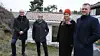 Enova legger fram nye klima- og energitiltak for privatpersoner. Enovasjef Nils Kristian Nakstad og klima- og miljøminister Espen Barth Eide forteller om tiltakene til ekteparet Ingrid Indset og Joachim Hirsch i Oslo. (Foto: Enova)