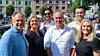 Tilstede i debatten på EFO-båten var, konferansier Ida Thorendahl, Daglig leder, Lyskultur ( til høyre i bilde), fra venstre Frank Jaegtnes, Adm.direktør EFO, Toril Bache Jenssen, Direktør i Glamox Norge, Anders Fylling, Direktør for bærekraft og spesialfag i Statsbygg, Tord Christensen, Country manager i Signify Norge, Jens Eddie, Fagansvarlig i Lyskultur. Foto: EFO.