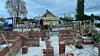 I Trondheim pågår et byggeprosjekt der ombrukstegl benyttes i bærende innervegger og indre del (vange) av yttervegg. Foto: Fredrik Slapø/SINTEF