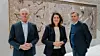 Storebrand Eiendom, Entra og Malling & Co ønsker å sette en ny standard for digitale tjenester i eiendomsbransjen. Det skal gi en mer sømløs brukeropplevelse på kontoret for leietakerne og deres ansatte. F.v.: Truls Nergaard, Sonja Horn og Anders Berggren. Foto: Hans Haugstad
