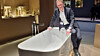 Christian Mjaaseth, Country Manager Norway Bath & Wellness i Villeroy & Boch, kunne presentere en mengde nye produkter under ISH, blant annet flere badekarserier av høy kvalitet.