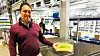 James Ocampo IT-direktør i Heidenreich sørger også for nettordrene som sendes ut.