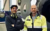 Bildetekst: Pipelifes nye kundeløfte forplikter også internt - fra lærling til ledelse. Her representert ved Oliver Emre Heggland og Jørn Fragge.