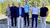 Det nye styre i VVP består av fra venstre, Anne Dahl Øiseth, Robert Torp Halvorsen, Terje Røising, Sigmund Aandstad, Per Ivar Søfteland og Petter Vang.
