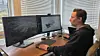 For å nå klimamålene i Parisavtalen må vi kutte energibruken i byggene våre. Jørund Mohn fra Trondheim Areal ser fram til at den nye dataplattformen vil sammenstille spredt bygningsinformasjon til et ferdig beslutningsgrunnlag. Foto: Autility