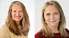 Sofie Ivara Nicolaissen ( til høyre) og Marit Sæter. Henholdsvis leder for markedsutvikling byggteknikk og kontrakter og direktør kommunikasjon i Standard Norge.