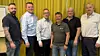 På bildet ser vi styret i VVSEksperten samlet på et brett: Fra venstre, Eskild Bø, Andenæs VVS, styreleder, Arild Brekke, daglig leder, Kai Johnsen, Tom Roger Haugen, Haugen Rør AS, Dagfinn Fanebust, Rørkompaniet AS, og Frank Løhre, Løhre VVS.