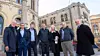 På Stortinget: Leif Øie, GK Norge, Tore Bakke, Bravida, Jens Løvås, Rørentreprenørene Oslo, Knut Jensen, Eriksen & Jensen, Marianne W. Røiseland, Rørentreprenørene Norge, Knut Jarle Kvaløy, Bærum Rørleggerbedrift og Anders Henriksen, HR Rør. Foto: Stian Norum Herlofsen