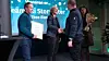 Prisen for Årets grønne driftsteam i 2023 gikk til team Ski Storsenter fra Olav Thon Eiendom. Foto: Grønn Byggallianse